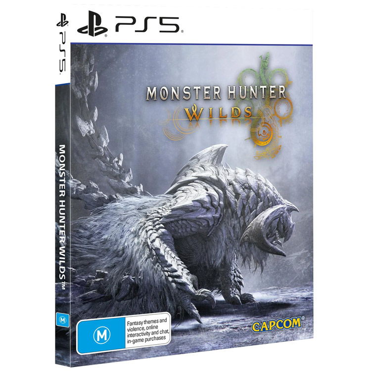 بازی Monster Hunter Wilds برای PS5 اکبند استیل بوک