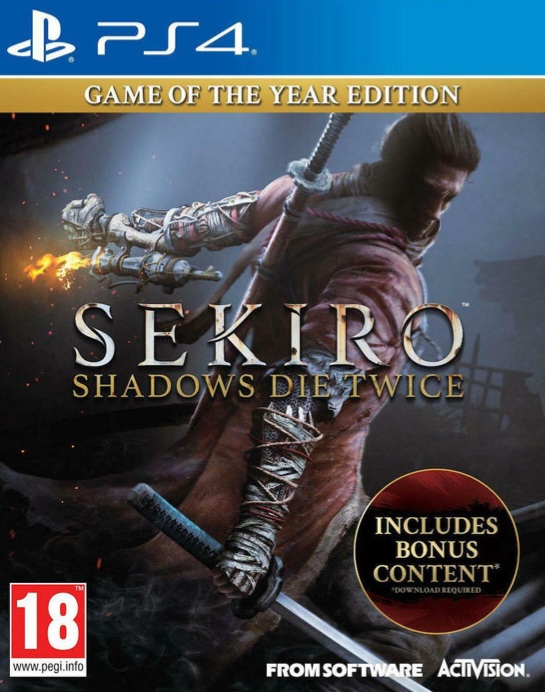 بازی Sekiro Shadows Die Twice Game Of The Year Edition برای Ps4 اکبند